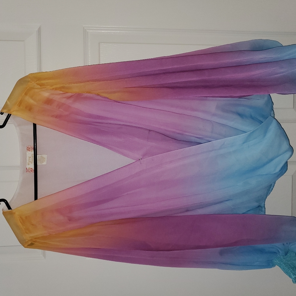 Ombre Plus size Top